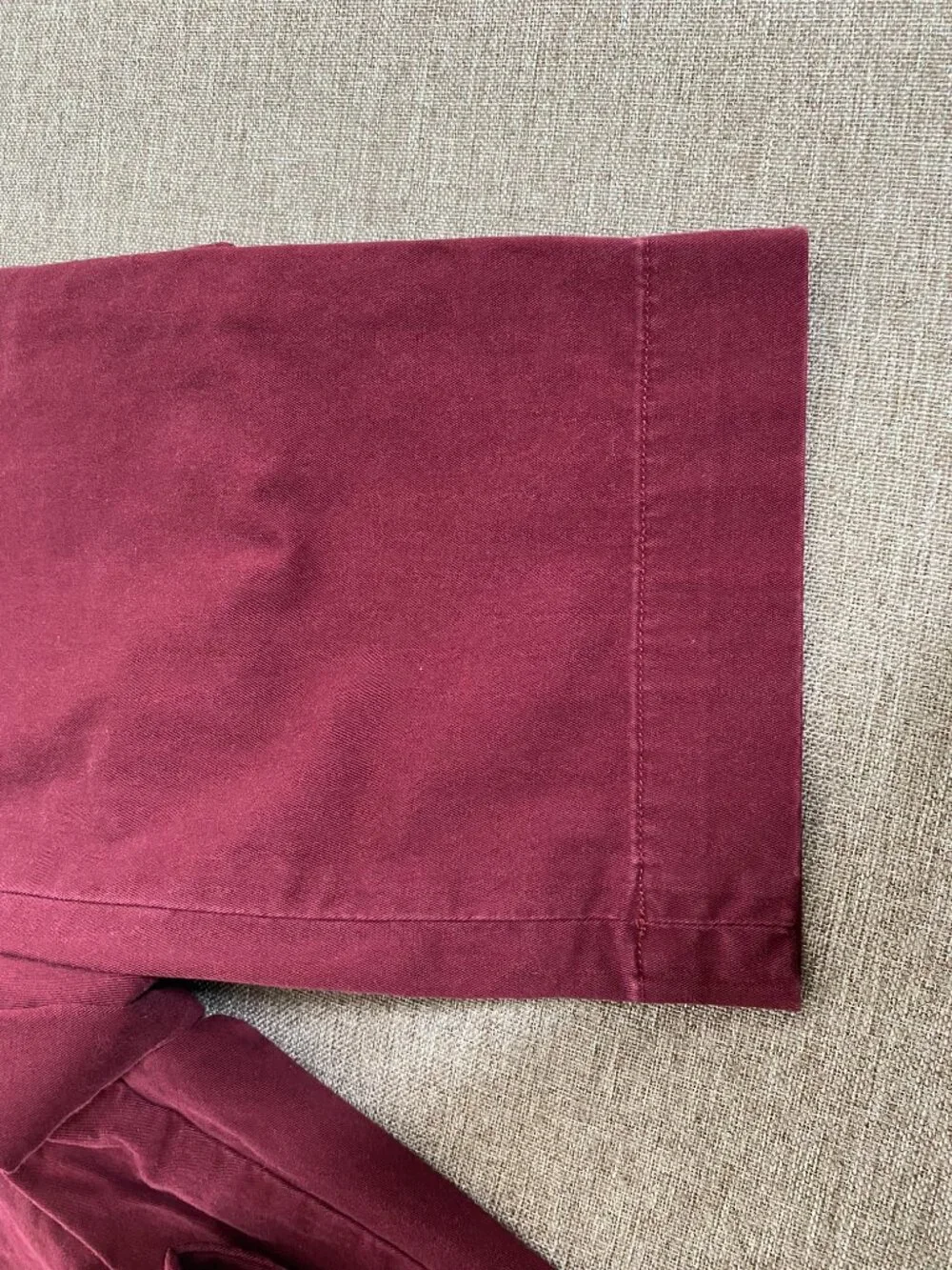 Polo Ralph Lauren Straight Fit Chino Pants Men's 36 x 30 Mid Rise Burgundy